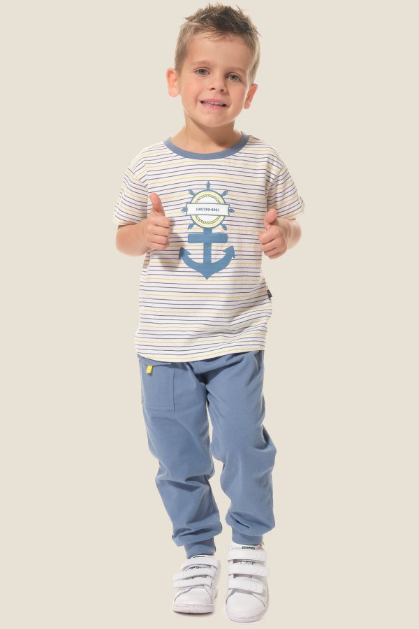 Tee-shirt garçon manches courtes Ozzil