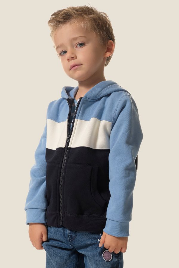 Sweat zippé à capuche Zinno