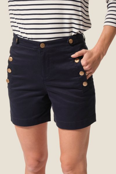 Short avec boutons dorés Treddia