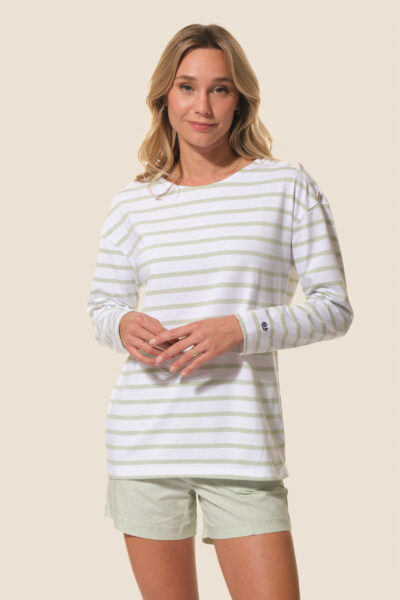 Marinière femme manches longues Bastienne Hublot Mode Marine