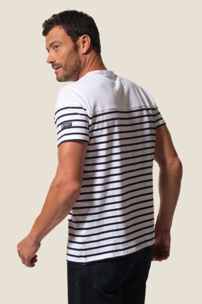 Tee-shirt homme col rond marnière Hiroki