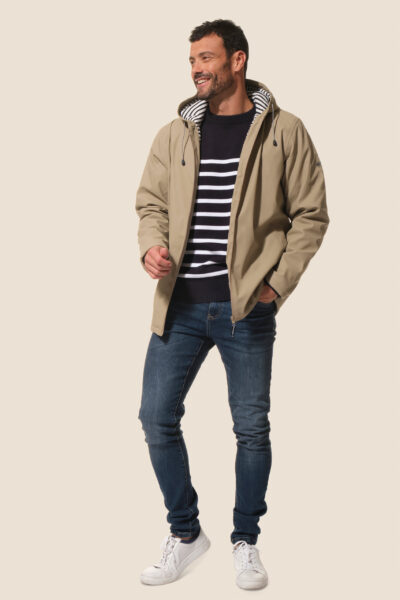 Ciré imperméable doublé matelassé mixte Hublot Mode Marine