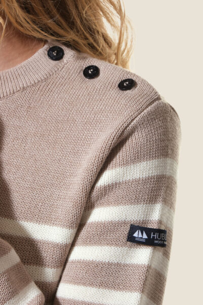 Pull femme col rond Andromede