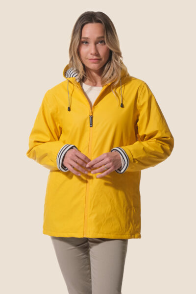 Ciré mixte imperméable zippé matelassé adulte à capuche Nimbo