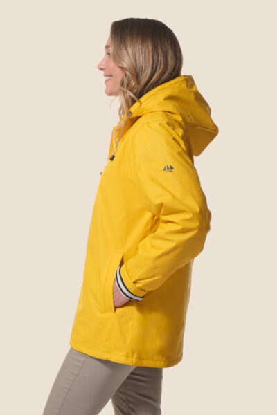 Ciré mixte imperméable zippé matelassé adulte à capuche Nimbo