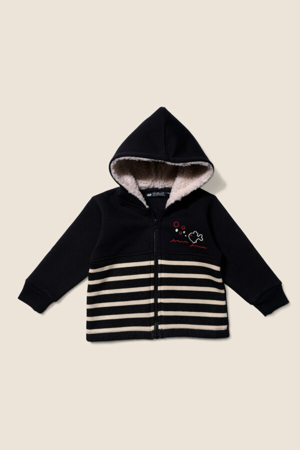 Veste zippé bébé garçon Pollux
