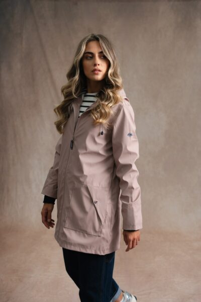 Ciré long femme doublé polaire avec manchons Dania