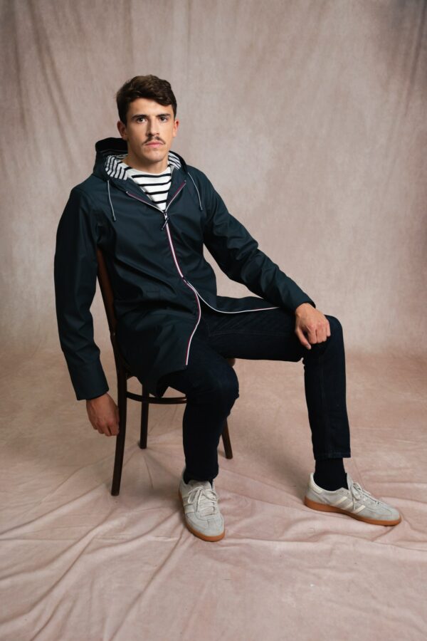 Ciré homme long doublé polaire Vito