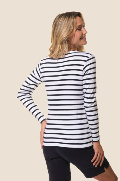 Marinière manches longues femme Cordage