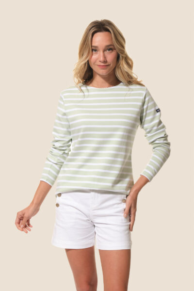 Marinière femme manches longues Cordage Hublot Mode Marine
