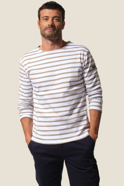 Marinière homme manches longues Cordage