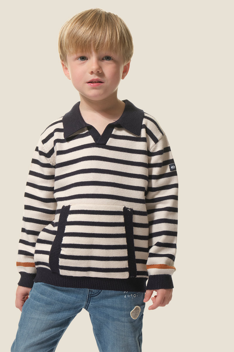 Pull Enfant Doublé Polaire - Col Rond, Manches Longues, Chaud Et Doux, Pour Garçons Et Filles, Idée Cadeau