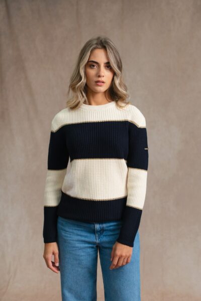 Pull femme col rond Zambia