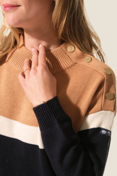Robe pull col cheminée Charlyse