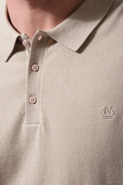Pull homme col polo Ismere