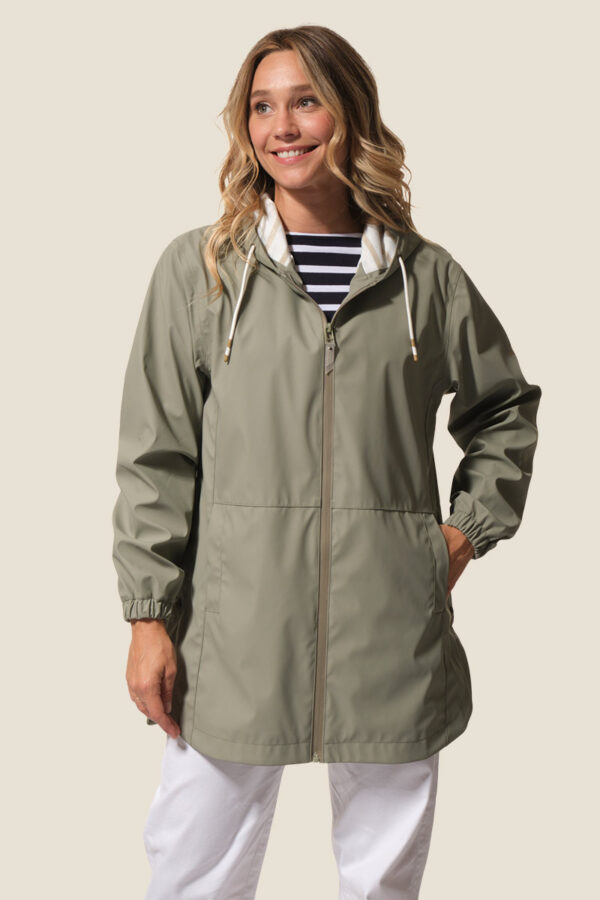 Ciré femme zippé à capuche Pauline