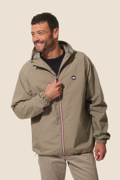 Coupe-vent imperméable court homme Hublot Mode Marine