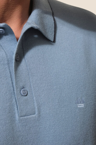 Polo homme en maille Balzain Hublot Mode Marine