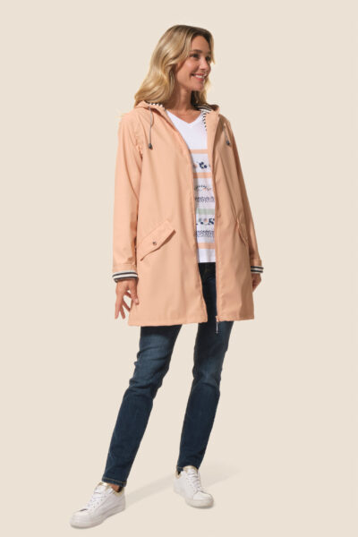 Ciré imperméable 3/4 femme coloré Hublot Mode Marine