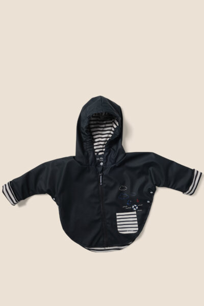Cape imperméable bébé mixte avec animations Hublot Mode Marine