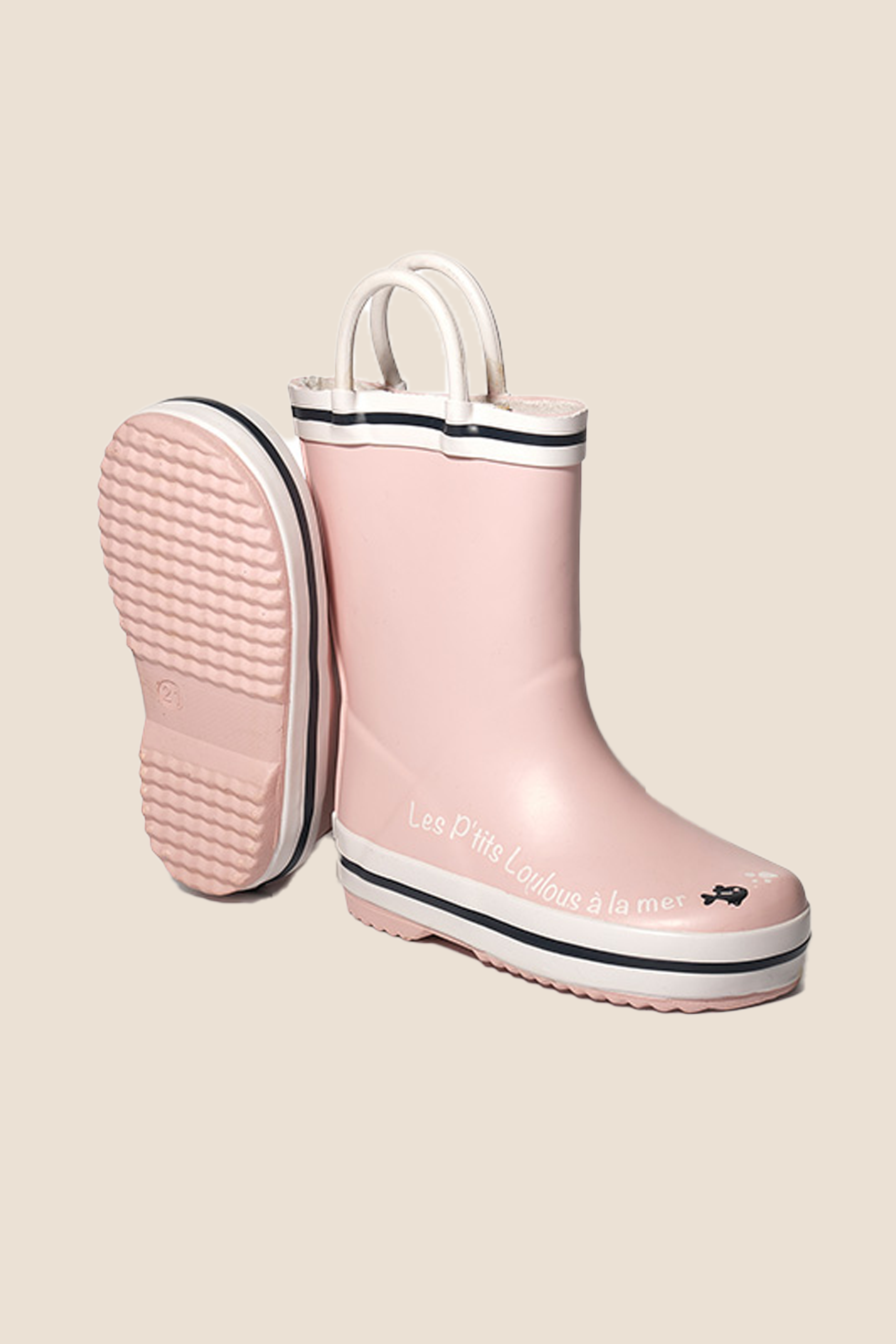 Bottes De Pluie Enfant Hixingo - Imperméables, Antidérapantes, En Caoutchouc, Motifs Neutres