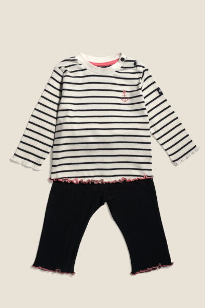 Ensemble pantalon et tee-shirt manches longues Abella