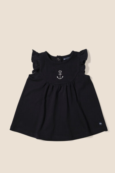 Ensemble bébé fille avec tee-shirt manches longues et robe Dayana