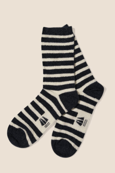 Chaussettes toupilou pour adulte à poils longs