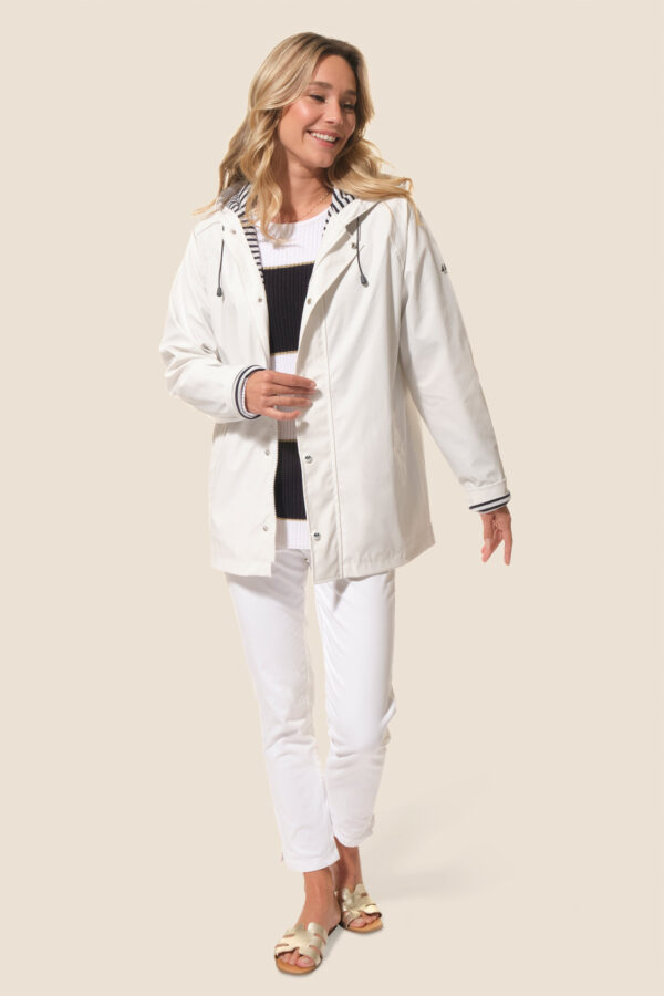 L’ICONIQUE, le ciré intemporel femme – Blanc