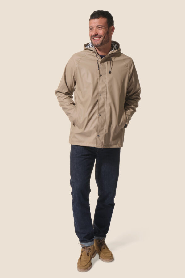 L’ICONIQUE, le ciré intemporel homme – Ecume