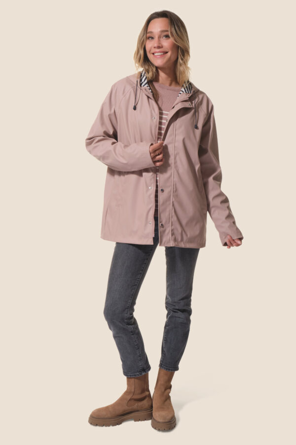 L’ICONIQUE, le ciré intemporel femme – Taupe Rose