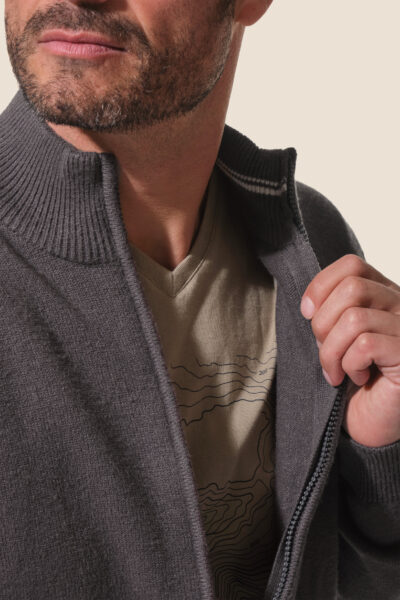 Veste zippée homme Sacha