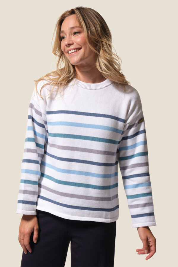 Pull femme rayé Heloise