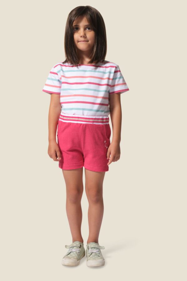 Short fille en éponge Wissa
