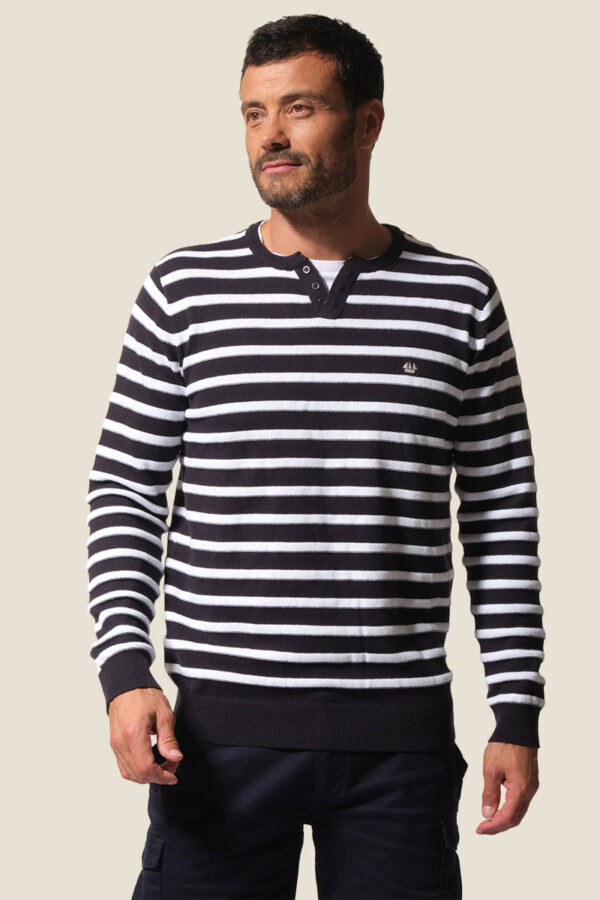 Pull homme coupe droite Garcia