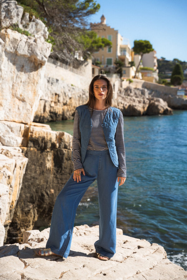 Veste femme matelassée sans manches Magalie