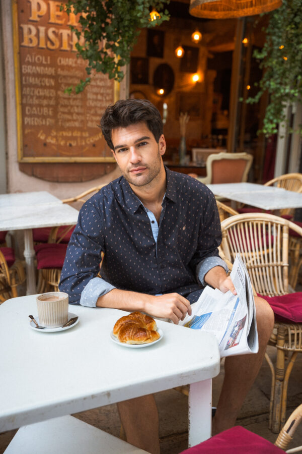 Chemise homme manches longues Achille