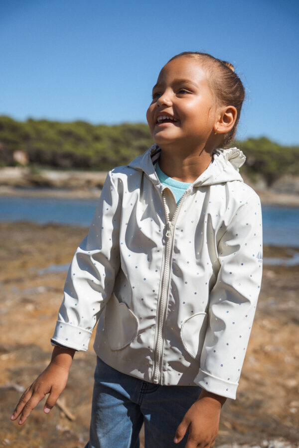 Ciré court fille imprimé strass Joi