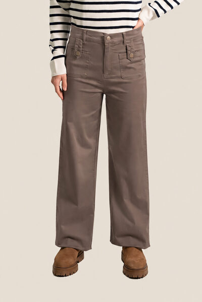 Pantalon en toile femme Cassis