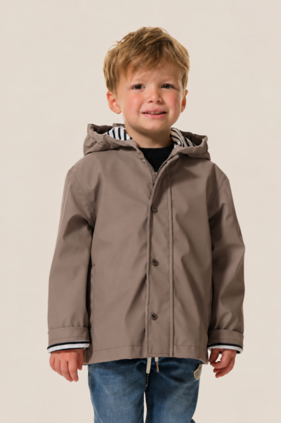 Stratus - Fleece-lined children's raincoat