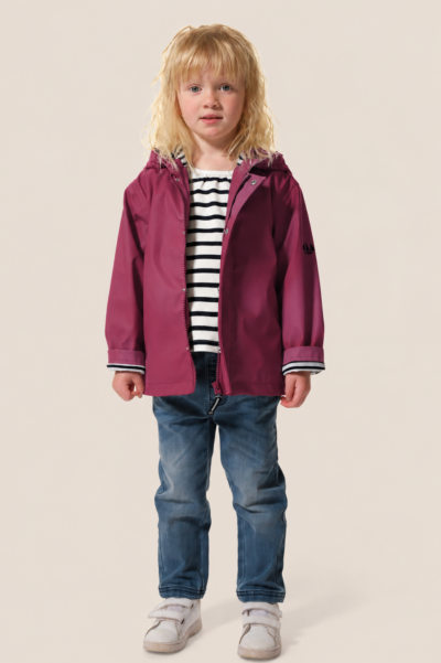 Stratus - Fleece-lined children's raincoat