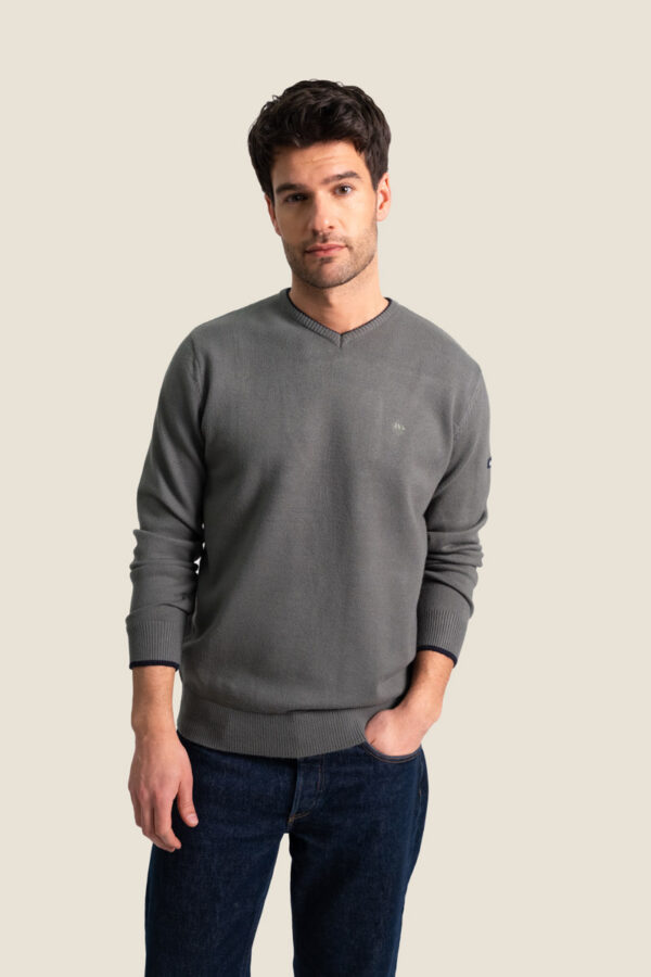 Pull homme Christian – Carbone