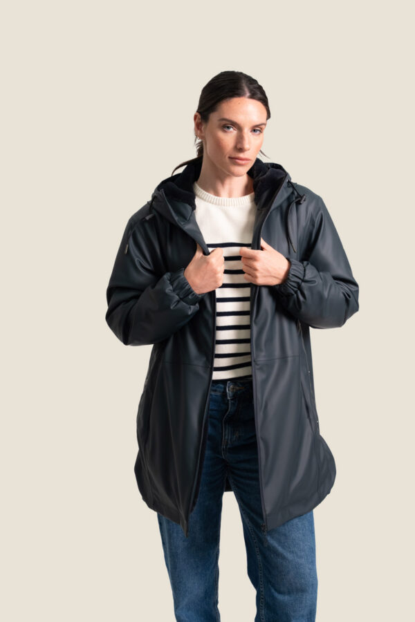 Ciré femme mi long Dakota – Marine