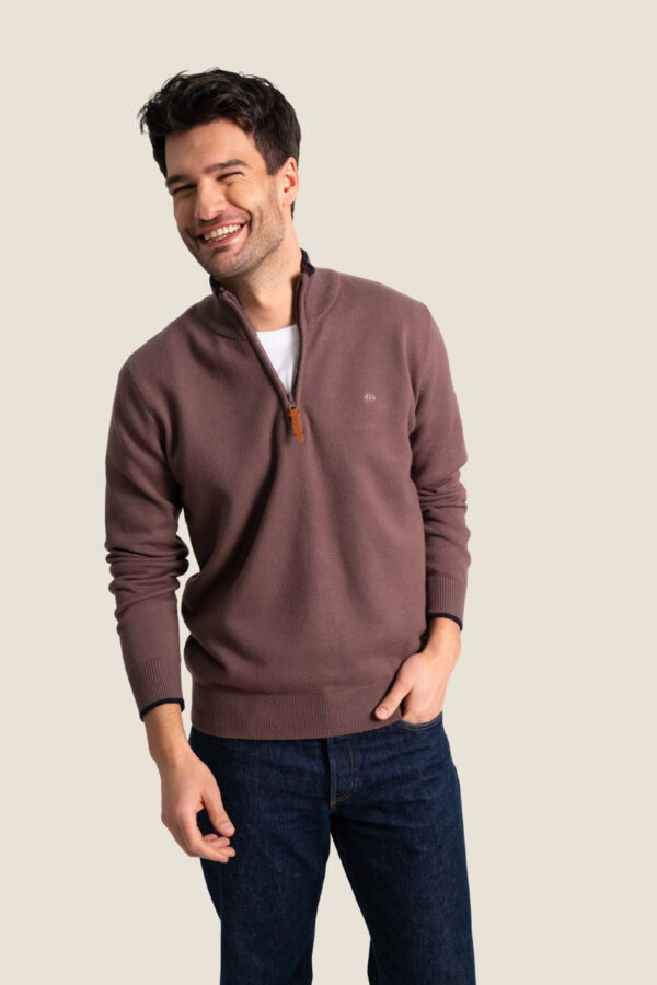 Pull homme Sergio – Mocha