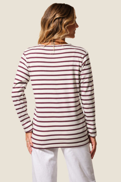 Marinière femme rayée
