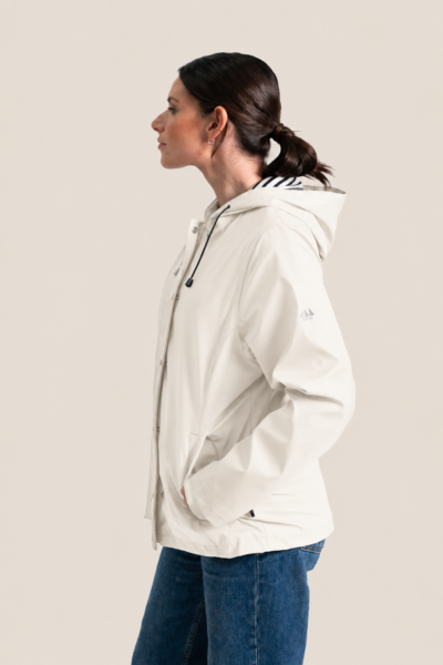 Ciré mixte zippé capuche doublure polaire