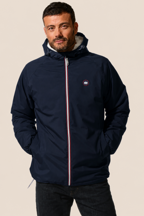 Coupe-vent homme court Antoine – Marine