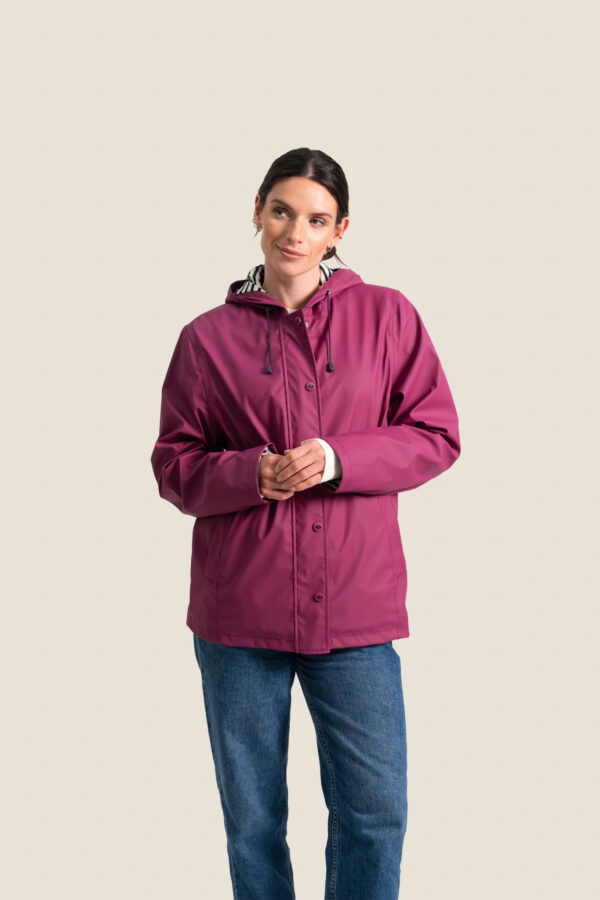 Ciré femme doublé polaire Stratus – Raspberry
