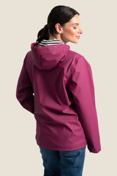 Ciré mixte zippé capuche doublure polaire Stratus