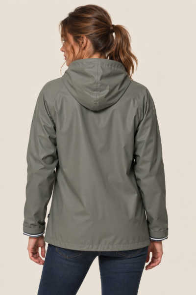 Ciré mixte zippé capuche doublure polaire Stratus